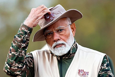 PM Modi at Gir Wildlife Sanctuary