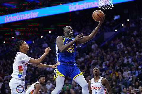 Basketball Game: Philadelphia 76ers vs Golden State Warriors