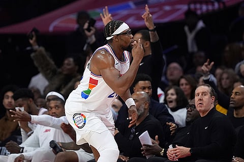 NBA Basketball: Philadelphia 76ers vs Golden State Warriors