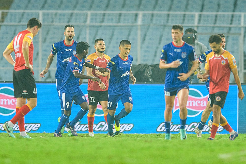 | Photo: FSDL/ISL : ISL: East Bengal vs Bengaluru FC