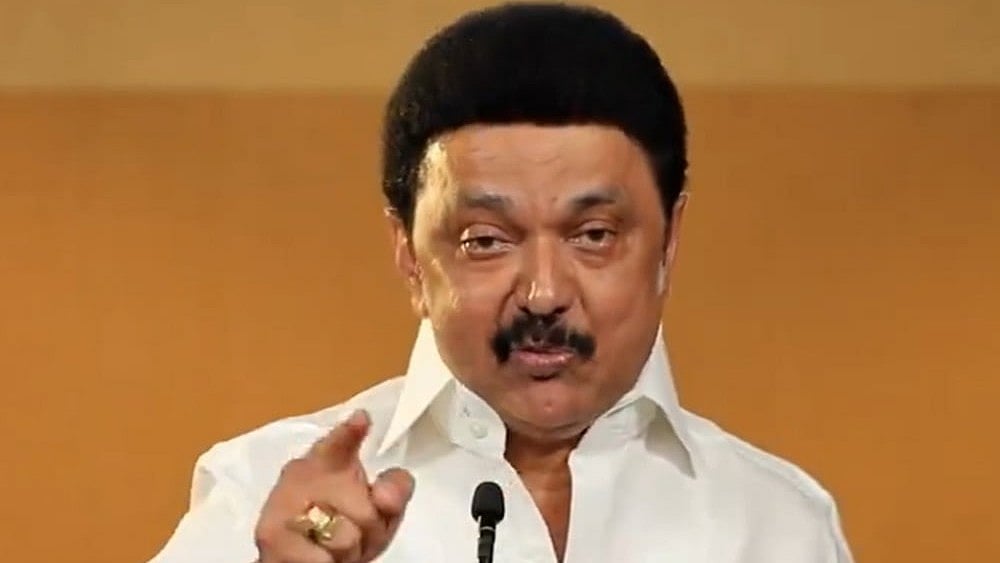 | Photo: PTI : 
905k
Amid Delimitation Row, Tamil Nadu CM Stalin Advises Newlyweds To 'Have Babies Immediately'