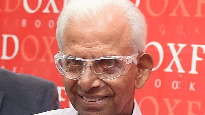 PTI : File photo of former Mumbai cricketer Padmakar Shivalkar. 