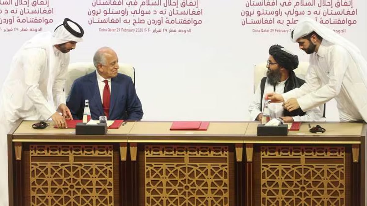 | Photo: AP : 5 Years After Fall Of Afghanistan, Taliban Says Peace Deal With US 'No Longer Valid' 