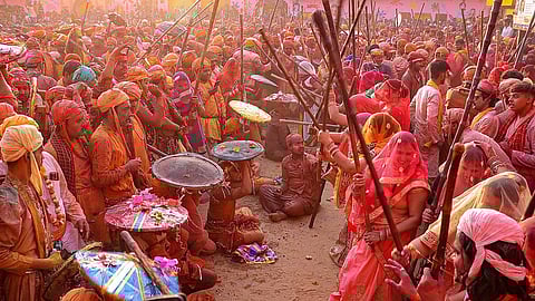 Lathmar Holi in Uttar Pradesh