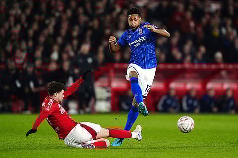 Britain Soccer FA Cup: Nottingham Forest vs Ipswich Town