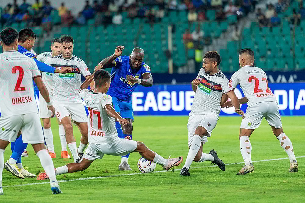 Indian Super League football Chennaiyin vs NorthEast United: Wilmar Jordan Gil