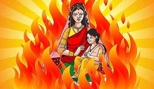 The Story of Holika and Prahlad