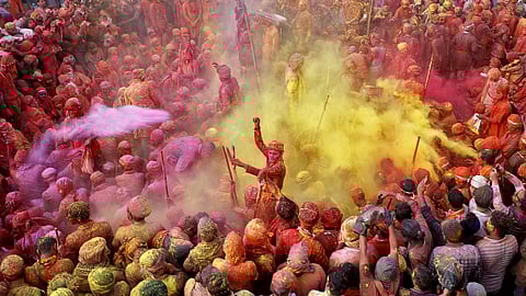 Meduru Holi in Andhra Pradesh