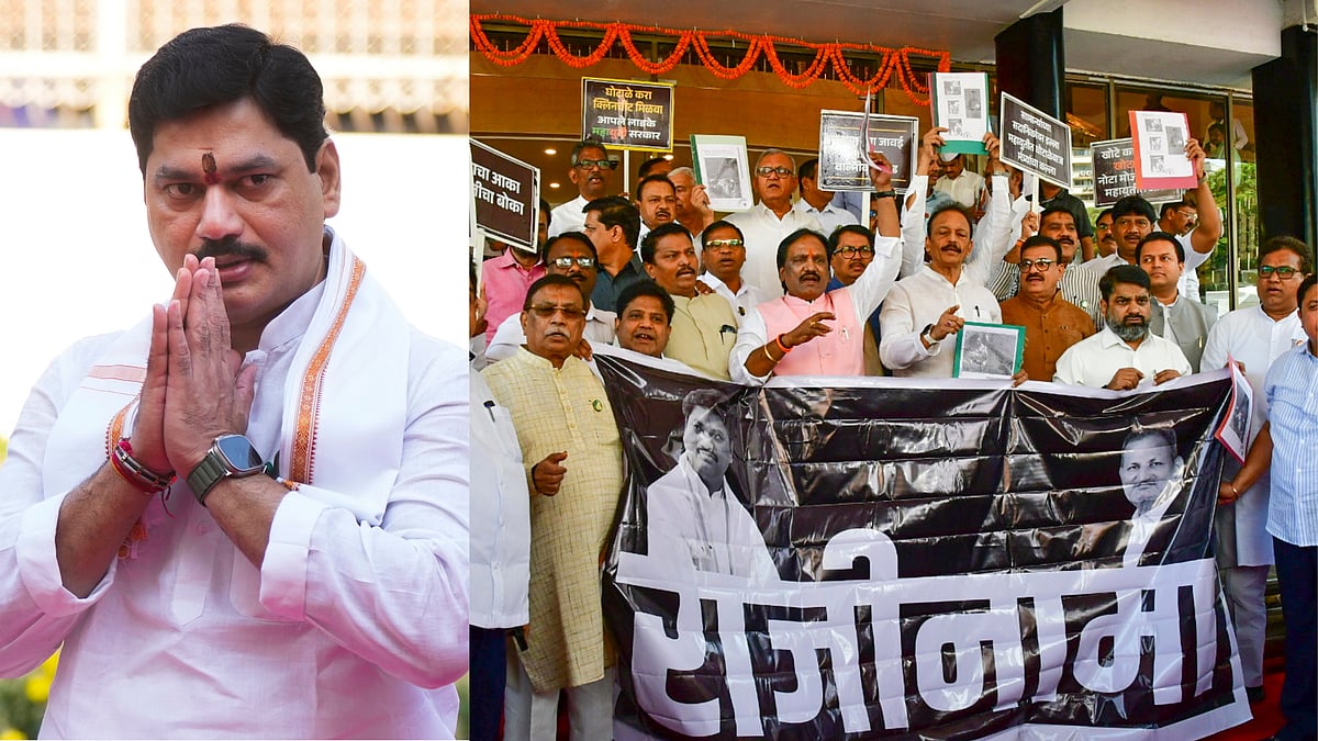 | Photo: PTI  : NCP Minister Resigns After Close Aide Arrested In Beed Sarpanch Murder Case | What We Know 