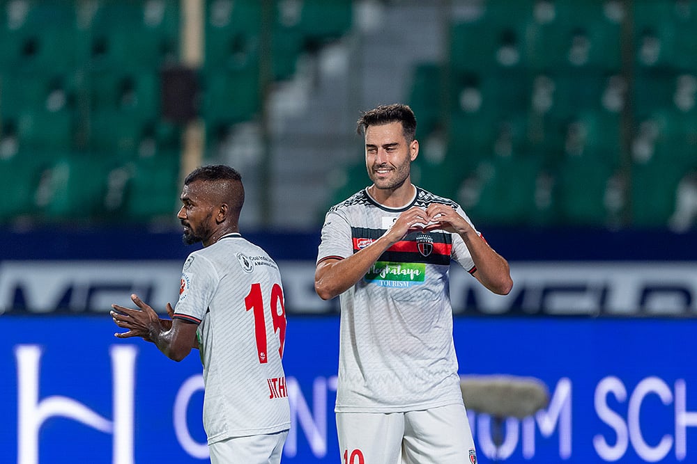 Indian Super League football Chennaiyin vs NorthEast United: Nestor Albiach Roger