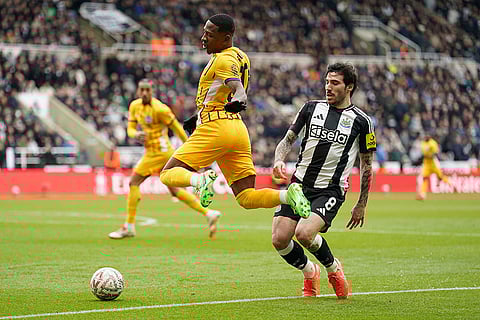 Britain Soccer FA Cup: Newcastle United vs Brighton