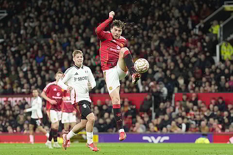 Britain Soccer FA Cup: Fulham vs Manchester United