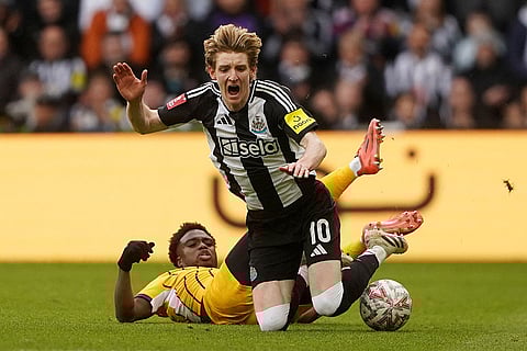 English FA Cup Soccer Match: Brighton vs Newcastle United