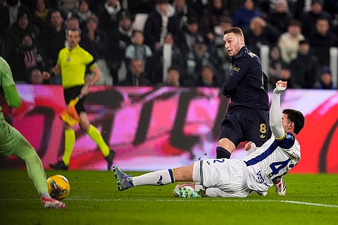 Serie A 2024-25: Juventus' Teun Koopmeiners scores his side's second goal