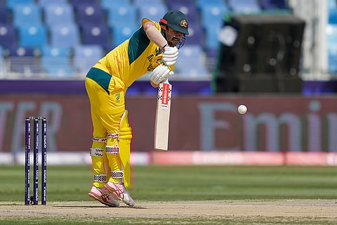 CT 2025 IND vs AUS semifinal: Australia's Travis Head bats