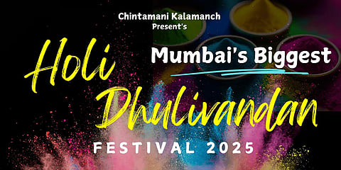 Mumbai Biggest Holi Dhulivandan Festival 2025