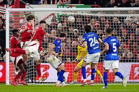 Britain Soccer FA Cup: Ipswich Town vs Nottingham Forest
