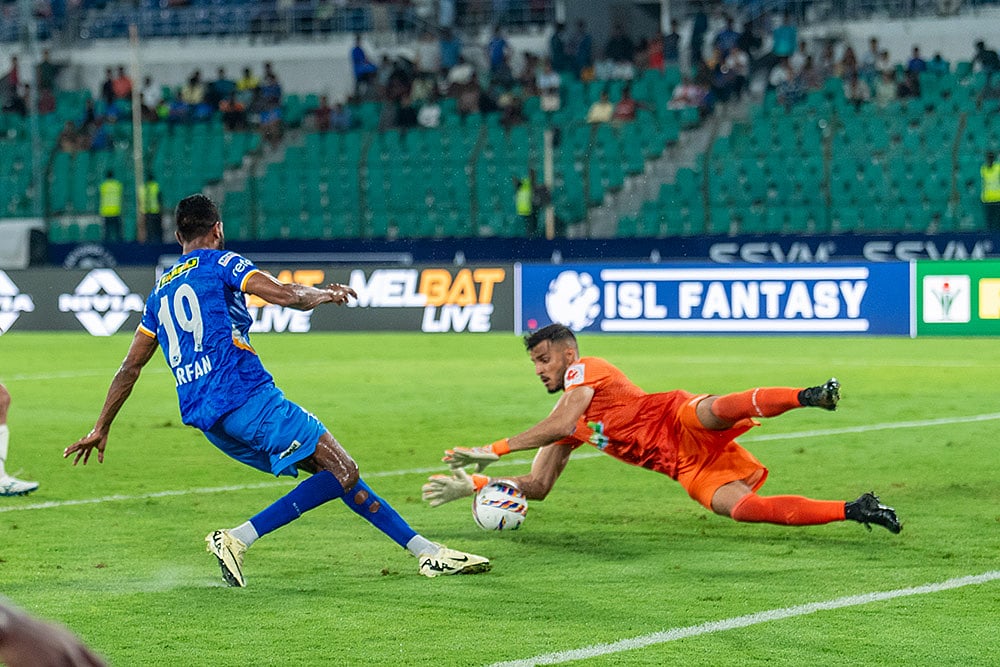 Indian Super League football Chennaiyin vs NorthEast United: Gurmeet Singh