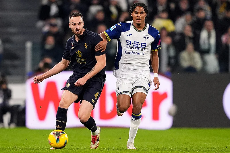 Italy Serie A soccer Juventus FC vs Hellas Verona: Federico Gatti