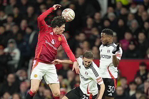 Britain Soccer FA Cup: Manchester United vs Fulham