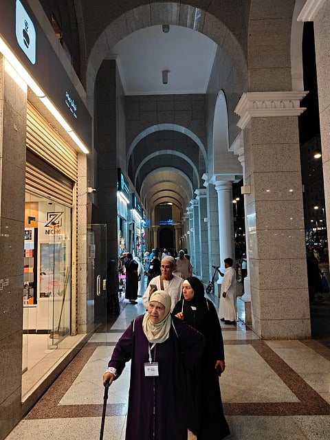 Market area near Masjid an-Nabawi
