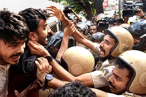 Protests in Kozhikode
