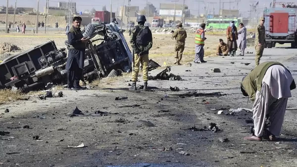 File Pic : Suicide bombing in northwest Pakistan. (Representational Image)