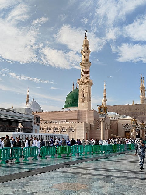 Al-Baqee Gate in Masjid an-Nabawi