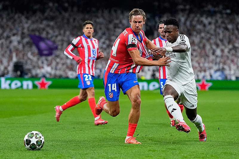 Real Madrid vs Atletico Madrid, UEFA Champions League Round Of 16 first leg: Marcos Llorente