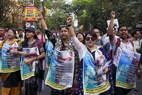 WBCUPA protest over Jadavpur University issue