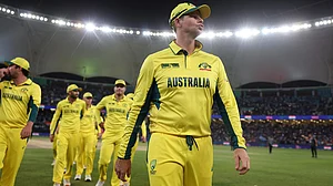 | Photo: File : File photo of Australia batter Steve Smith.