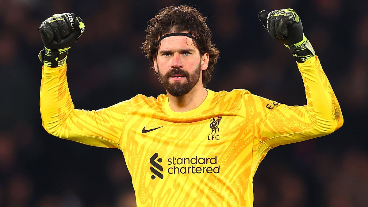 Liverpool goalkeeper Alisson Becker.  - null