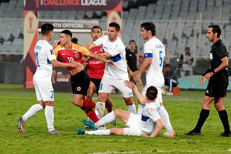 2024–25 AFC Challenge League football East Bengal (IND) Vs FC Arkadag (TKM) photos