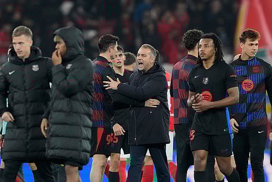 UCL: Raphina Strike Earns 10-Man Barca Tight 1st Leg Victory