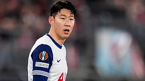 Son Heung-min of Tottenham.