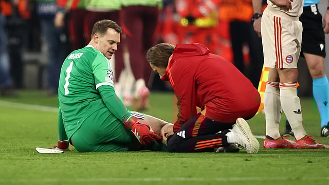 UEFA Champions League: Manuel Neuer Sidelined With Calf Injury Suffered In Bayern Munich Goal Celebration