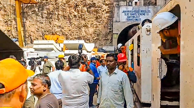 Telangana Tunnel Collapse: Kerala Sends Cadaver Dogs As Rescue Operation Continues