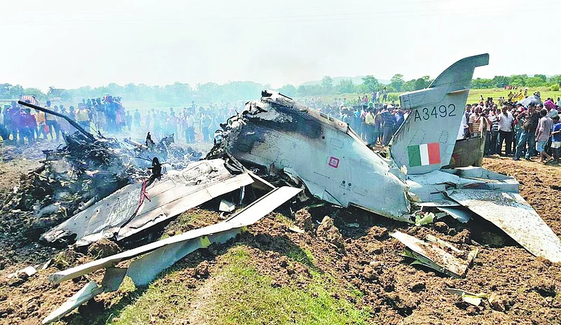 IAF aircraft crashed in Haryana
