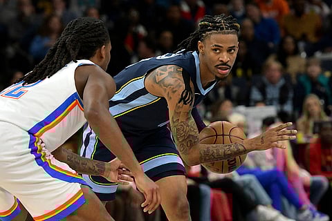 Basketball: Memphis Grizzlies vs Oklahoma City Thunder