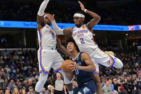 NBA Basketball: Memphis Grizzlies vs Oklahoma City Thunder