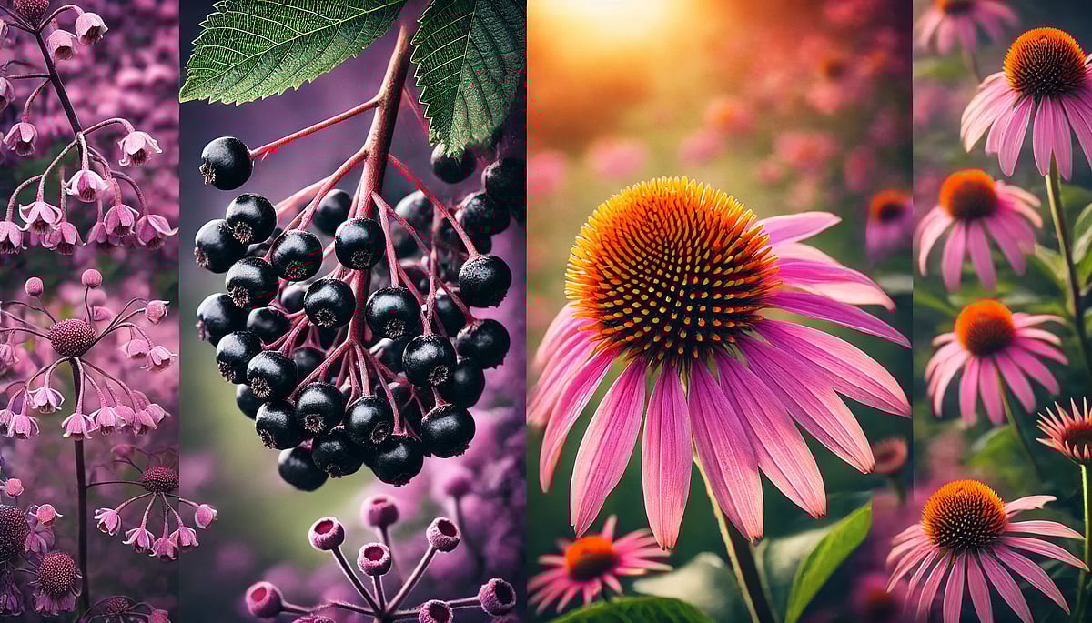 Elderberry Vs. Echinacea: Best Immune-Boosting Herb?
