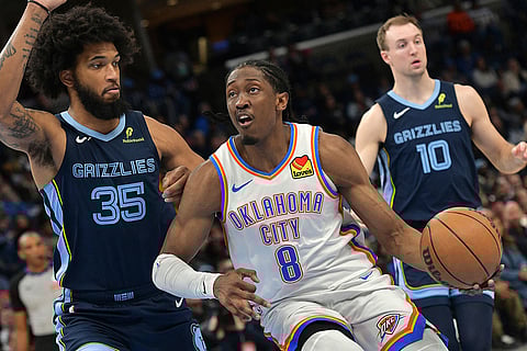 NBA Basketball: Oklahoma City Thunder vs Memphis Grizzlies