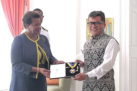 Barbados bestows prestigious award on PM Modi