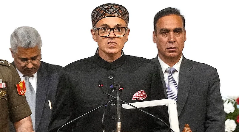 Swearing-in ceremony of new J&K govt by JKNCs Omar Abdullah_1