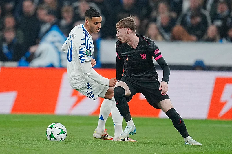 UEFA Europa Conference League Soccer 2024-25, FC Copenhagen vs Chelsea FC: Elias Achouri