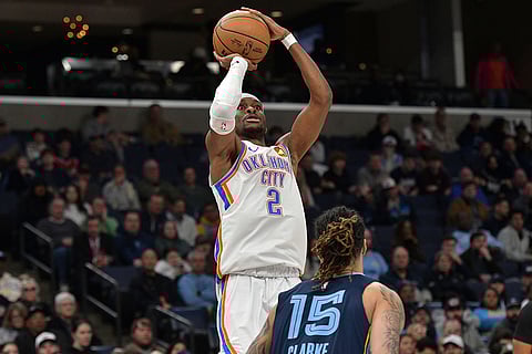 NBA Basketball Game: Oklahoma City Thunder vs Memphis Grizzlies