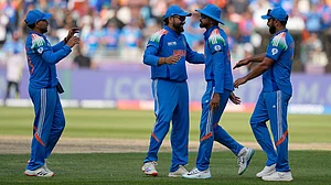AP : India beat Australia by four wickets in the Champions Trophy 2025 semi-final.
