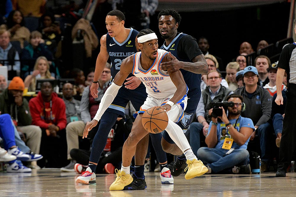 | Photo: AP/Brandon Dill : NBA: Oklahoma City Thunder vs Memphis Grizzlies