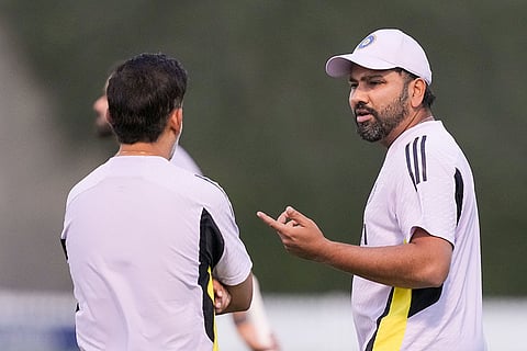 ICC CT 2025: India Training Session