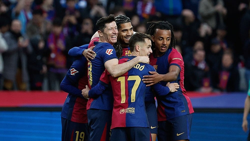 | Photo: AP/Joan Monfort :  Barcelona Vs Real Sociedad